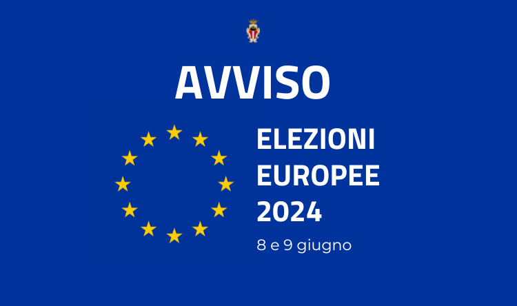 Elezioni europee 2024, propaganda elettorale - Concessioni spazi Comunali e occupazione suolo pubblico