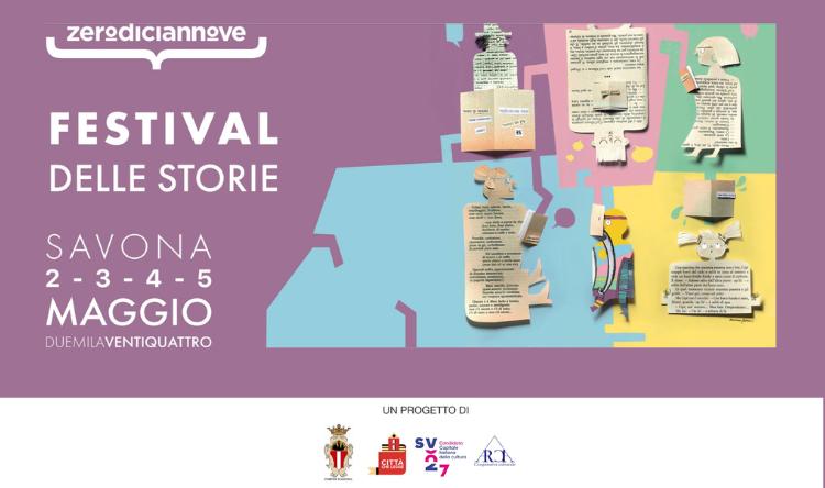 Zerodiciannove il festival delle storie di Savona, dal 2 al 5 maggio
