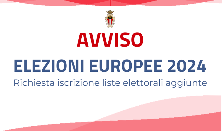 Elezioni europee 2024, richiesta iscrizione liste elettorali aggiunte