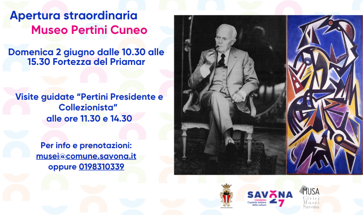 Domenica 2 giugno apertura straordinaria del Museo Sandro Pertini e Renata Cuneo con visita guidata "Pertini Presidente e Collezionista"